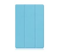 XYAL Comprimés Etuis, Trifold PU Leather Cover, Shockproof Hard PC Back Case Compatible with Xiaomi Mi Pad 5 11 inch Mipad5 Pro 5G 2021(Bleu Ciel,for Mi Pad 5 Pro)