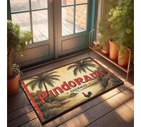 XYBH Funny Room Decor Pindorama Cachacá, Brésil. Paillasson de style ferme, tapis de bain pour décoration extérieure pour porche (40 x 60 cm)