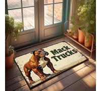 XYBH Home Decor Men Mack Trucks - The Strongest Name In Trucks Paillasson extérieur pour porte d'entrée Grand tapis de bain (40 x 60 cm)