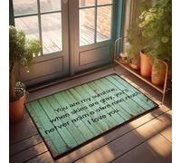 XYBH Home Decor Men You Are My Sunshine Paillasson Décorations de campagne pour la maison des garçons Décoration de chambre (65 x 90 cm)