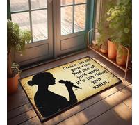 XYBH Paillasson de bienvenue pour entrée extérieure Hello Choose How Bold Your Class Finds People Of Your World. It's An Exciting Future. Paillasson amusant pour décoration de bar Tiki (50 x 80 cm)