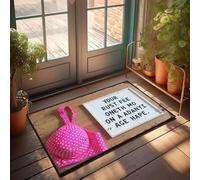 XYBH Paillasson de printemps pour l'entrée extérieure de votre rouille Oneth Mo On A Adanyi Age Hape Paillasson Chaussures Décorations d'automne pour la maison porche (40 x 60 cm)