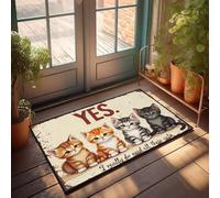 XYBH Paillasson Home Sweet Apartment Yes I Really Do Need All These Cats. Paillasson cool Stuff pour garçons Tapis pour cuisine (50 x 80 cm)