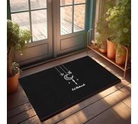 XYBH Tapis d'automne pour porte d'entrée Eid Mubarak Wishes Shine Bright, paillasson d'entrée tapis de sol pour la maison (40 x 60 cm)