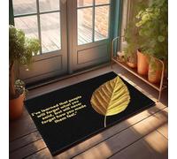 XYBH Tapis de porte d'automne Le sentiment extérieur est plus important que l'oubli. Paillasson Friends Paillasson Décorations de porche d'extérieur (50 x 80 cm)