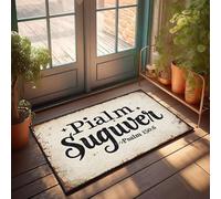 XYBH Tapis de porte d'été extérieur Praise The Lord. Paillasson décoration d'intérieur pour homme, porche, décoration d'automne (65 x 90 cm)