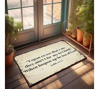 XYBH Tapis de sol d'automne pour l'extérieur « You Can Choose What They Aren'T Far From You To Gbrid. Paillasson d'entrée extérieur pour porche » Décoration d'automne (65 x 90 cm)