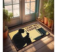 XYBH Things For Boys Room Leave No Evidence: A Detective'S Guide To Crime Scene Cleanup Paillasson Paillasson Entrée Extérieur Dortoir Sweet Dortoir (50 x 80 cm)