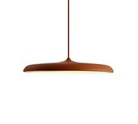 XYBZJP Abat-Jour de Lampe Suspendue en métal en Forme de Frisbee, Lustre encastré de Style Minimaliste Moderne, Suspension à lumière Blanche LED 6000K, luminaire de décoration de Club de Bar