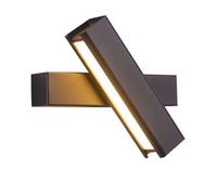 XYBZJP Applique murale LED à lumière chaude à une tête, applique murale de style industriel américain, lampe murale créative en métal, luminaires décoratifs pour chambre à coucher, couloir ou entrée.