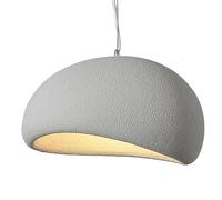XYBZJP Lampe Suspendue en résine de personnalité de Style Minimaliste créatif, Lustre à tête Unique à vis E27, Suspension Japonaise, luminaires décoratifs de Salle de réunion d'hôtel de Salon