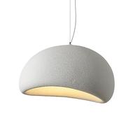 XYBZJP Lampe Suspendue en résine de personnalité de Style Minimaliste créatif, Lustre à tête Unique à vis E27, Suspension Japonaise, luminaires décoratifs de Salle de réunion d'hôtel de Salon