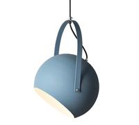XYBZJP Lustre de style industriel nordique, lampe à suspension de couleur d'art en aluminium de personnalité créative, lampe suspendue à une tête de source de lumière E27, luminaires décoratifs de sal