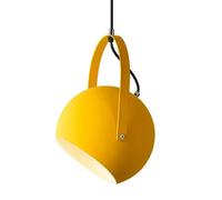 XYBZJP Lustre de style industriel nordique, lampe à suspension de couleur d'art en aluminium de personnalité créative, lampe suspendue à une tête de source de lumière E27, luminaires décoratifs de sal