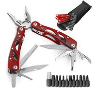 XYDESIGN 24 en 1 Pliage Multi-Outils Pinces, Acier Inoxydable Multi Outil Suisse Couteau Plier Tournevis multifonctionnels Outils d’Alpinisme pour Le Camping, la Survie, la randonnée