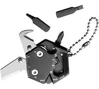 XYDESIGN Multitools 14-en-1 Pièce Multi Tool Keychain Pliage Portable Inoxydable Gadgets EDC DIY Outils à Main Cadeaux pour Les Hommes Femmes Mini Survival Tool for Outdoors Camping Randonnée Voyage