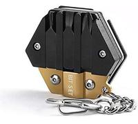 XYDESIGN Multitools 14-en-1 Pièce Multi Tool Keychain Pliage Portable Inoxydable Gadgets EDC DIY Outils à Main Cadeaux pour Les Hommes Femmes Mini Survival Tool for Outdoors Camping Randonnée Voyage