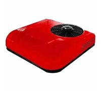 XYEJL Climatiseur 12v/24v pour Camping-Car, Climatiseur De Toit électrique pour Voiture, Froid Seul, Léger Et Portable pour Camionnettes, Véhicules Tout-Terrain, Camions, Camping-Cars,Red-24V