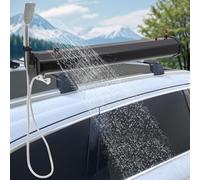 XYEJL Réservoir d'eau sous Pression Portable,Réservoir Douche Route avec Pommeau Douche,Douche Toit pour Camping-Car,pour SUV,Camping-Car,Véhicule Tout-Terrain,Réservoir d'eau Extérieur,20L