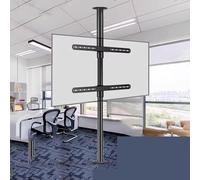 XYEJL Support De Plafond Réglable pour TV Rotatif à 360 Degrés pour écran LED De 32 à 75 Pouces, Jusqu'à 50 Kg, Support TV Au Sol avec Base Rotative,295cm