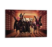 XYEMLZCC One Piece Strong World Poster décoratif sur toile pour chambre à coucher 60 x 90 cm