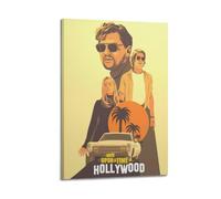 XYEMLZCC Poster de film Once Upon A Time in Hollywood - Impression sur toile - Décoration murale moderne pour chambre à coucher - 30 x 45 cm