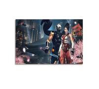 XYEMLZCC Poster de jeu Ninja Gaiden 3 - Impression sur toile - Décoration murale moderne pour chambre à coucher - 50 x 75 cm