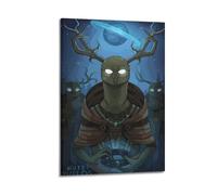 XYEMLZCC Poster de jeu Outer Wilds Game Poster51 - Poster décoratif sur toile - Poster et image d'art moderne pour chambre à coucher - 30 x 45 cm