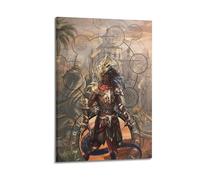 XYEMLZCC Poster Oracle Original Sin 2e Game Poster4 - Impression sur toile - Décoration murale moderne pour chambre à coucher - 50 x 75 cm