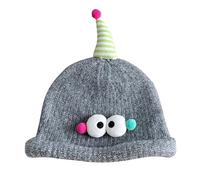 xyensy Bonnet d'hiver pour, Mignon Bonnet en Crochet, Bonnet tête de Mort de Dessin animé, pour et Tout-Petits, Ainsi Que Les bébés pour et Les Filles en Automne et en Hiver par Temps