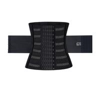 XYFfybhsd Homme Amincissante Ceinture Abdominale Serre Taille Ventre Plat Maintient Dos Fitness (Size:S,Color:Noir)