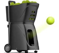 XYFGODEM Machine portable de balles de tennis avec contrôle par application, lanceur automatique 100, entraînement pratique pour la maison, le jardin et le terrain, compatible tous les niveaux