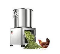 XYFGODEM Trancheuse électrique en acier inoxydable 304 pour grains, herbe et fourrage, 3 500 tr/min