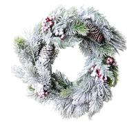 XYFGSBHQ Artificial Christmas Vine Hanging Flowers for Wall Decoration Rattan Fake Plants Leaves Garland Romantic Wedding Home Decoration(40cm A)