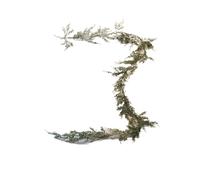 XYFGSBHQ Artificial Christmas Vine Hanging Flowers for Wall Decoration Rattan Fake Plants Leaves Garland Romantic Wedding Home Decoration(180cm)