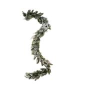 XYFGSBHQ Artificial Christmas Vine Hanging Flowers for Wall Decoration Rattan Fake Plants Leaves Garland Romantic Wedding Home Decoration(Cedar 180cm(Dense))