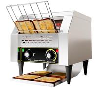 XygZythror Grille-Pain à Convoyeur Professionnel, Four Grille-Pain Industriel Robuste, pour Pain, Petits Pains Et Bagels, IdéAl pour Les Comptoirs