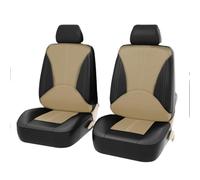 XYHHQ 4 Pièces Housse Siege Voiture pour Fiat Topolino 2023 2024 2025, Ensembles de Housses de Siège Cuir Protection Voiture Accessoire,F