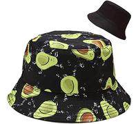 XYIYI Bobs Chapeau Réversible Seau Chapeau Pêche Chapeau De Soleil pour Femmes Filles