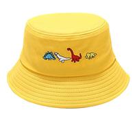 Xyiyi - Chapeau bob tendance brodé en coton pour femme et fille, Taille unique