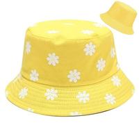 XYIYI - Chapeau de pêcheur - Réversible - Pour femme et fille - Chapeau de soleil, taille unique