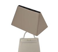 XYJG Soie Coussin de Sac à Main Pour Sac à Main de Luxe Hermes Kelly Pochette/Mini/20/25/28/32/35/40, Organisateur de Sac à Main Soie (KL35, Gris Tourterelle)