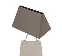 XYJG Soie Coussin de Sac à Main Pour Sac à Main de Luxe Hermes Kelly Pochette/Mini/20/25/28/32/35/40, Organisateur de Sac à Main Soie (KL28, Etoupe Grey)
