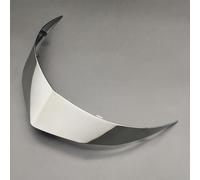 XYJTC Moto Aileron arrière de casque moto TT-Course compatible avec KYT TT Course, aileron remplacement for, décoration (argent)(Silver)