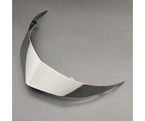 XYJTC Moto Aileron arrière de casque moto TT-Course compatible avec KYT TT Course, aileron remplacement for, décoration (argent)(Silver)