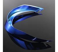 XYJTC Moto Boucliers de casque, grand spoiler arrière Moto Ca-SCO compatible avec AGV PI-STA GRP GP Corsa-R Veloce-S Pièces et accessoires Ornement moto (rouge normal)(Electroplating Blue)