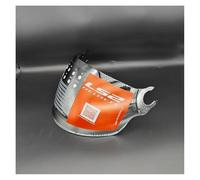 XYJTC Moto Lentilles de casque demi-visière originales LS2 Of562, universelles, jour et nuit (OF562 rouge)(Of562 Silver)