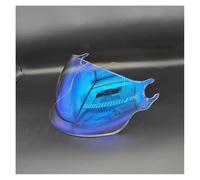 XYJTC Moto Lentilles de casque demi-visière originales LS2 Of562, universelles, jour et nuit (OF562 rouge)(Of562 Revo Blue)