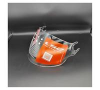 XYJTC Moto Lentilles de casque demi-visière originales LS2 Of562, universelles, jour et nuit (OF562 rouge)(Of562 Clear)