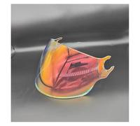 XYJTC Moto Lentilles de casque demi-visière originales LS2 Of562, universelles, jour et nuit (OF562 rouge)(Of562 Revo Red)